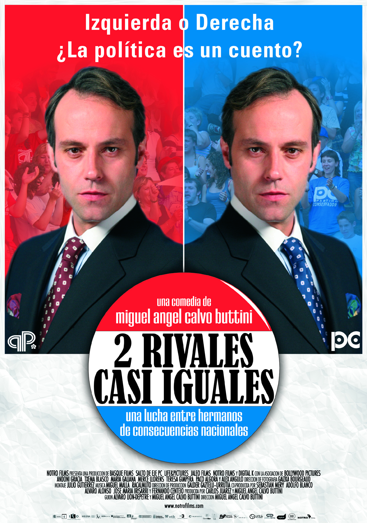 Dos rivales casi iguales